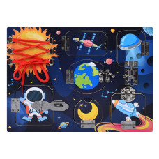 Деревянная игрушка Бизиборд MD 0146-1 игровое поле 30×22,5 см Деревянная игрушка Бизиборд MD 0146-1 игровое поле 30×22,5 см