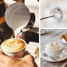 Портативный капучинатор-вспениватель для сливок и молока FUKE Mini Creamer Голубой