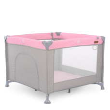 Детский манеж ME 1097 Pink Gray розовый 100 х 100 х 74 см