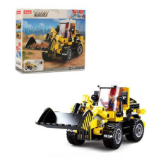 Конструктор SLUBAN бульдозер, 18см, 200дет, в кор-ці, 29-24-5,5см, M38-B0803