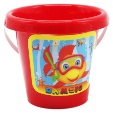 Ведро для песка "Классик- 1", красное