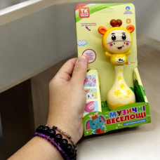 Погремушка интерактивная "Музыкальное веселье. Единорог", укр