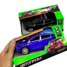 Машинка металлическая "Автопром. Тесла" (черная) Машинка металлическая "Автопром. Тесла" (черная)