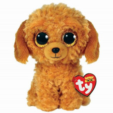 Детская мягкая игрушка TY Beanie Boos. Золотая собака NOODLES 15 см