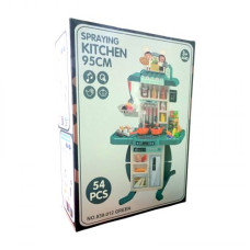 Кухня с посудой батар.муз.свет.пар.течет вода (микс цветов) Кухня с посудой батар.муз.свет.пар.течет вода (микс цветов)