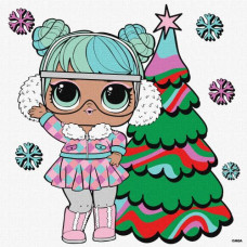 Картина по номерам "L.O.L. Surprise! Jolly Vibes. Bon Bon" 25х25 см Картина по номерам "L.O.L. Surprise! Jolly Vibes. Bon Bon" 25х25 см