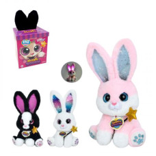 Интерактивная игрушка Магический зайчонок, сидячая, ушки подсвечиваются, песни на английском, воспроизводит мелодии, реагирует на ощупь п