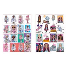 Книжка-раскраска со стикерами "Tweens Cherry"