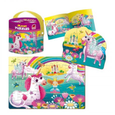 Настльная игра "макси пазл. Единорог / Maxi Puzzles. Unicorns"