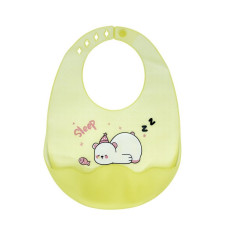 Детский силиконовый слюнявчик MGZ-0618-5 на застежке