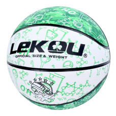 Мяч баскетбольный MS 3805(Green) размер 7, ПУ, 570-630 грамм, 8 панелей Мяч баскетбольный MS 3805(Green) размер 7, ПУ, 570-630 грамм, 8 панелей