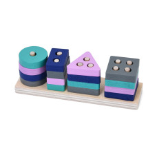 Детская деревянная игрушка-сортер 
