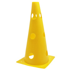 Спортивный инвентарь Фишка для разметки MS 4170(Yellow) 32 см, отверстия