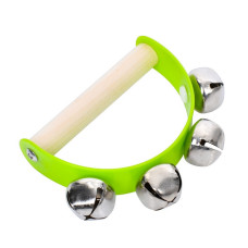 Деревянная игрушка Бубонцы MD 0808(Green) зеленый, размер 10 x 6,5 см Деревянная игрушка Бубонцы MD 0808(Green) зеленый, размер 10 x 6,5 см