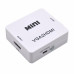 Конвертер переходник видеосигнала VGA to HDMI + аудио