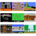 Игровая консоль приставка с дополнительным джойстиком dendy SEGA 400 игр 8 Bit SUP Game черный с чёрным