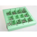 Набор головоломок Metall Puzzles green Eureka 3D Puzzle 473357, 10 головоломок