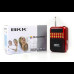 Радиоприёмник с FM USB MicroSD BKK B872 радио на аккумуляторе Красный