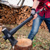 Колун кованый 2500г, ручка из фибергласса INTERTOOL HT-0273