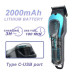 Аккумуляторная машинка для стрижки VGR V-692 4 насадки, LED дисплей, 7500RPM Зелёная Аккумуляторная машинка для стрижки VGR V-692 4 насадки, LED дисплей, 7500RPM Зелёная