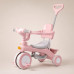 Розовый Трехколесный велосипед Baby Carriage 588 / Велосипед с родительской ручкой и корзиной / Велосипед-коляска Розовый Трехколесный велосипед Baby Carriage 588 / Велосипед с родительской ручкой и корзиной / Велосипед-коляска