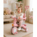 Розовый Трехколесный велосипед Baby Carriage 588 / Велосипед с родительской ручкой и корзиной / Велосипед-коляска Розовый Трехколесный велосипед Baby Carriage 588 / Велосипед с родительской ручкой и корзиной / Велосипед-коляска