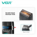 Электробритва VGR V-308 шейвер, двойное лезвие, 9000 RPM, LED дисплей Золотой Электробритва VGR V-308 шейвер, двойное лезвие, 9000 RPM, LED дисплей Золотой