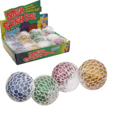 Іграшка - антистрес "М'ячик з блискітками", 6090-2