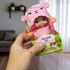 Кукла в шляпке 14 см (бирюзовый пингвин)