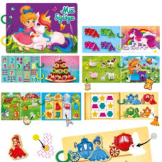 Гра розвиваюча Vladi Toys з липучками. "Бізі бук. Для дівчат"
