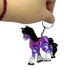 Брелок 3D печать "Лошадка" микс