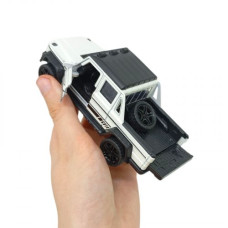 машина металлическая 1:32 G-WAGON PICUP (БЕЛЫЙ)