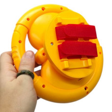 Руль музыкальный на батарейках "КОТИК" (ЖЕЛТЫЙ)