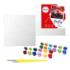 Картина по номерам - "Счастливое пение" ©art_selena_ua, 40х40см Картина по номерам - "Счастливое пение" ©art_selena_ua, 40х40см