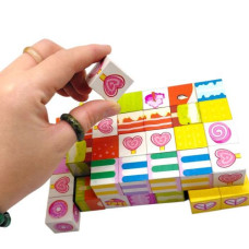 Магнитный конструктор "Small World", 54 дет