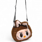 Мягкая игрушка-сумочка "LABUBU/ЛАБУБУ" (ГОЛУБОЙ)