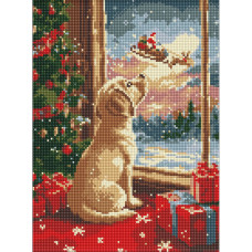 Алмазная мозаика без подрамника 