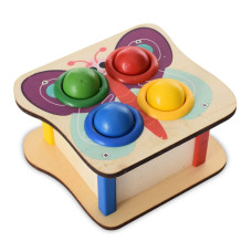 Деревянная игрушка стукачка 