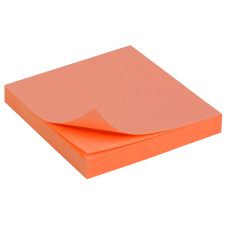 Бумага для заметок самоклеящаяся DSCN0620(Orange) 100 шт, 76х76 мм