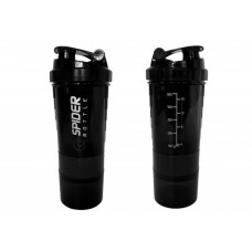 Шейкер спортивный Spider EF-7200-BK 0,5 л, Черный Шейкер спортивный Spider EF-7200-BK 0,5 л, Черный