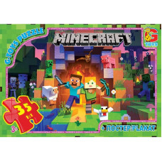 Пазли ТМ "G-Toys" із серії "Minecraft" (Майнкрафт), 35 ел. , GP-MC787 Пазли ТМ "G-Toys" із серії "Minecraft" (Майнкрафт), 35 ел. , GP-MC787