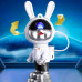 Светильник ночник Астронавт в форме кролика-космонавта Rabbit Star 23 см с эффектом звездного неба и пультом Светильник ночник Астронавт в форме кролика-космонавта Rabbit Star 23 см с эффектом звездного неба и пультом