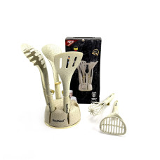 Набор кухонных принадлежностей Haus Roland HR909-2, 7 предметов на подставке. Золотой (HR909-2) Набор кухонных принадлежностей Haus Roland HR909-2, 7 предметов на подставке. Золотой (HR909-2)