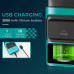 Электробритва шейвер для бороды, с USB, VGR V-307 / Аккумуляторная бритва / Триммер для лица Зелёный