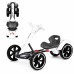 Детский складной электромобиль Go-Kart с аккумулятором и пультом электрокар Белый Детский складной электромобиль Go-Kart с аккумулятором и пультом электрокар Белый
