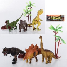 Ігровий набір фігурок динозаври, 3шт, від 14см до 16см, дерево, 2 види, 6622-6623 Ігровий набір фігурок динозаври, 3шт, від 14см до 16см, дерево, 2 види, 6622-6623