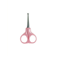 Ножницы маникюрные безопасные MGZ-0715(Pink) розовый