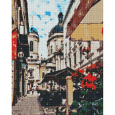 Алмазная мозаика "Волшебный Львов" 40х50см