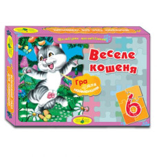 Пазл "Веселый котенок" 6 элем (30х42 см)