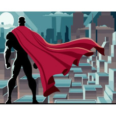 Картина по номерам "Охрана ночного города" ★★★★